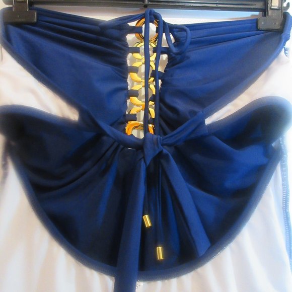 Venus bandeau-style one-piece Blue Size 16 - Picture 8 of 9